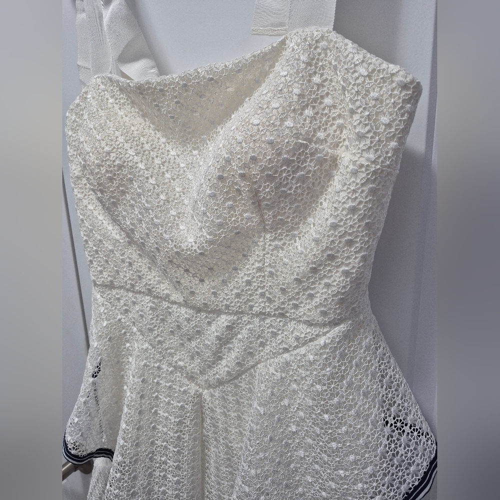 Rebecca Vallance x Net-A-Porter Dress, US 6, White Lace - Picture 8 of 10